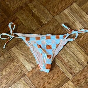 Rip curl Checkered Tie-Side Bikini Bottom